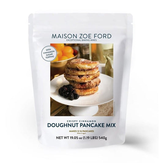 Maison Zoe Ford Crispy Cinnamon Doughnut Pancake Mix