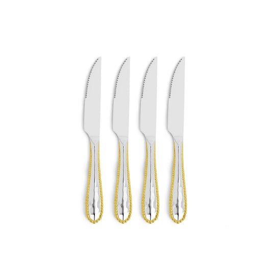 Michael Aram Molten Steak Knife Set - Gold