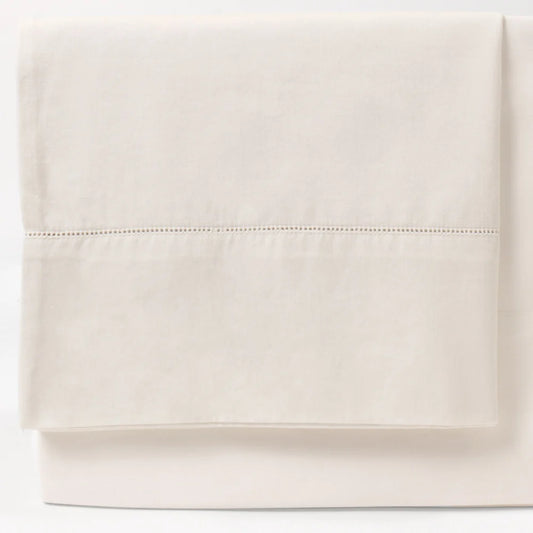 Amity Murano Hemstitch Ivory, Queen