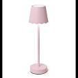Two's Company Table Lamp w/ Scalloped Shade