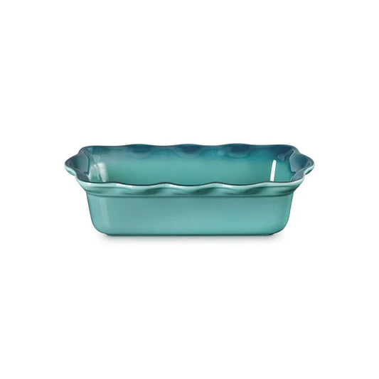 Le Creuset Fluted Loaf Pan, Bleu Riviera