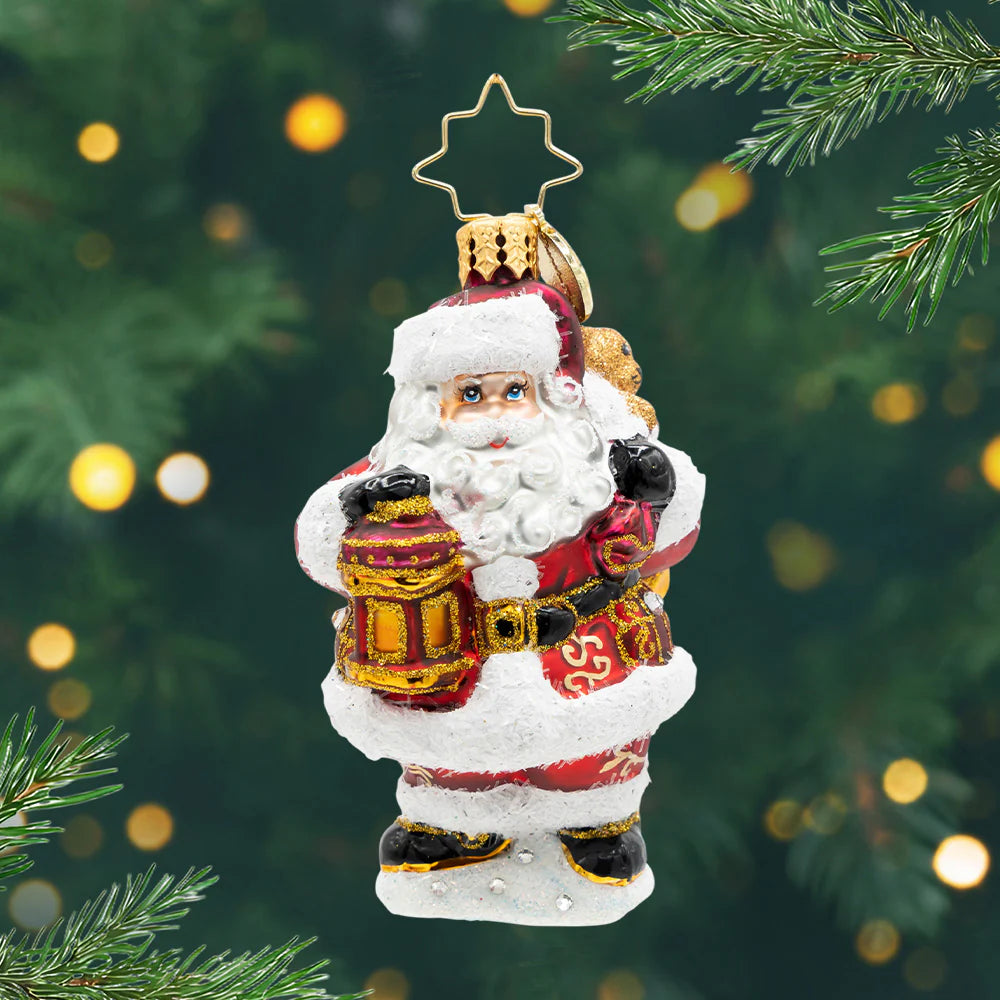 Christopher Radko A Claus To Celebrate Gem