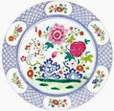 Caspari Floral Porcelain