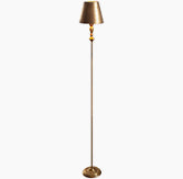 Kalalou Antique Gold Floor Lamp
