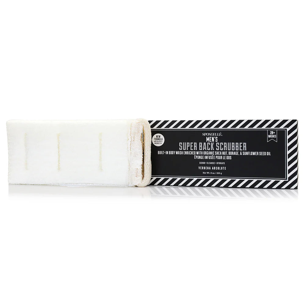 Men's Collection Super Back Scrubber 8oz, Verbena Absolute