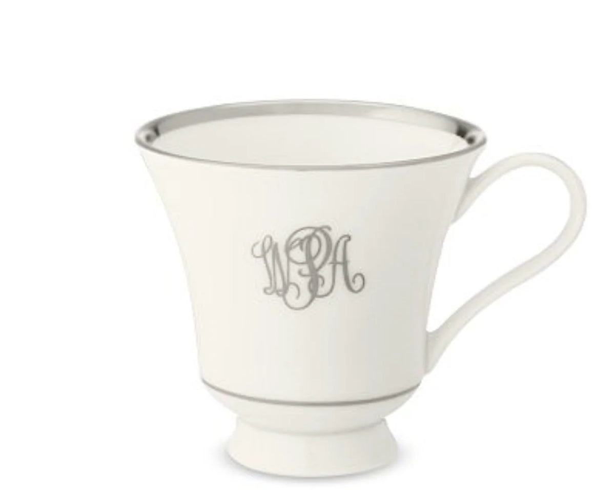Pickard UW Mono Plat Margaret Tea Cup