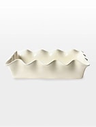 Coton Colors Signature Ruffle Casserole, White