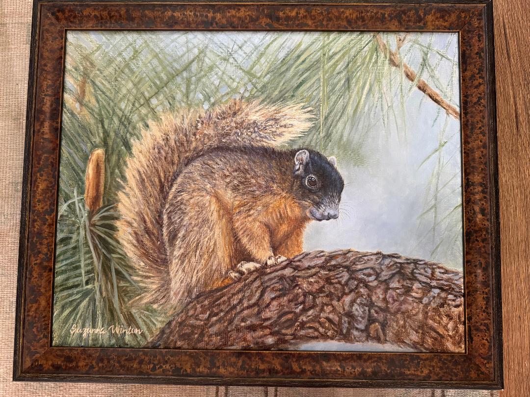 Keeper Of The Pines (Fox Squirrel)