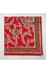 Pomegranate Christmas Pinecone Tea Towel