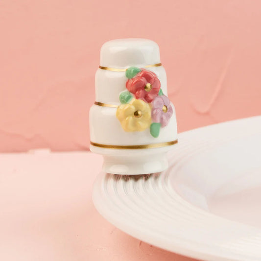 Nora Fleming Slice Of Forever | Wedding Cake