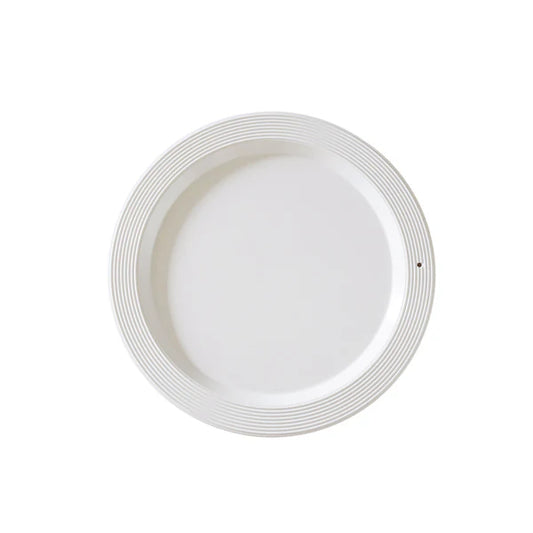 Nora Fleming Melamine Round Platter - Pinstripes